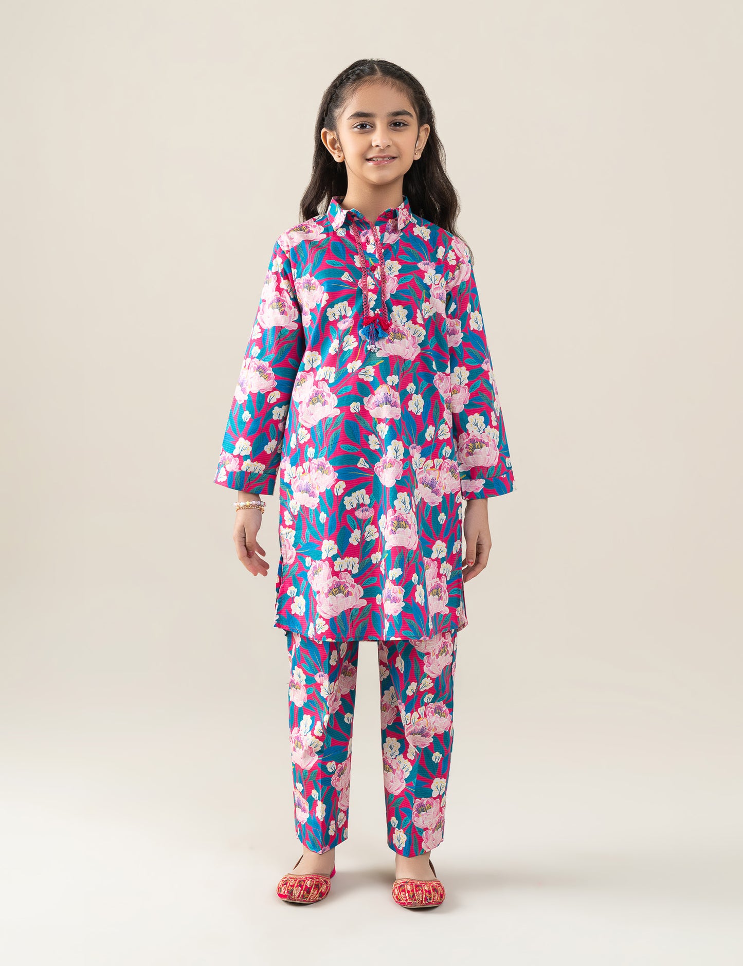 2 PIECE PRINTED SUIT