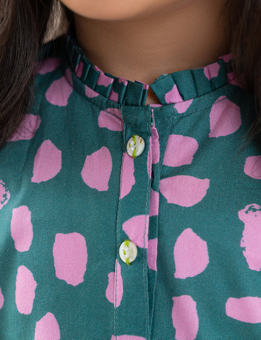 2 PIECE PRINTED SUIT