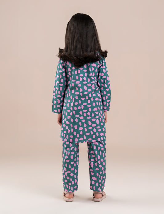 2 PIECE PRINTED SUIT