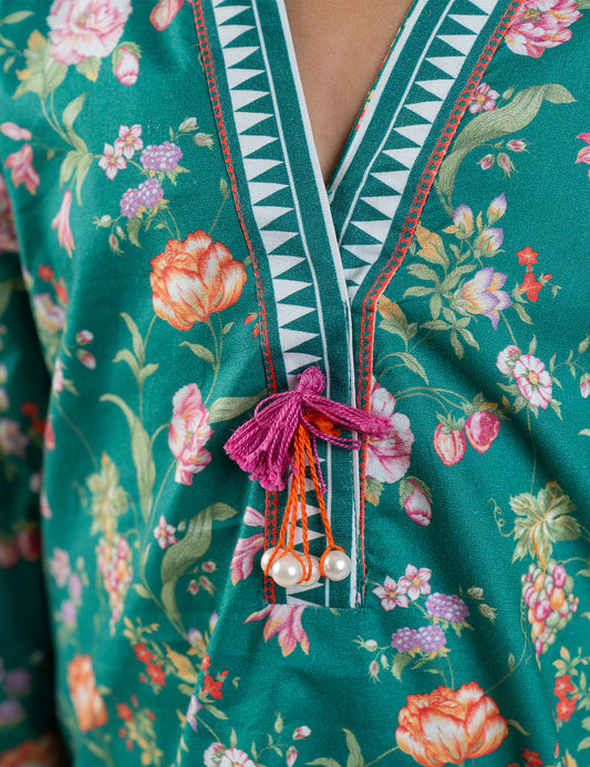 2 PIECE PRINTED SUIT