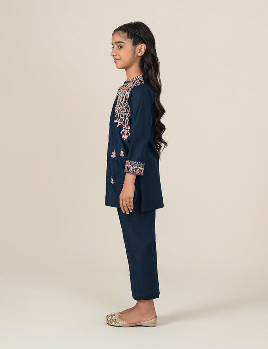 2 PIECE ALLOVER EMBROIDERED SUIT