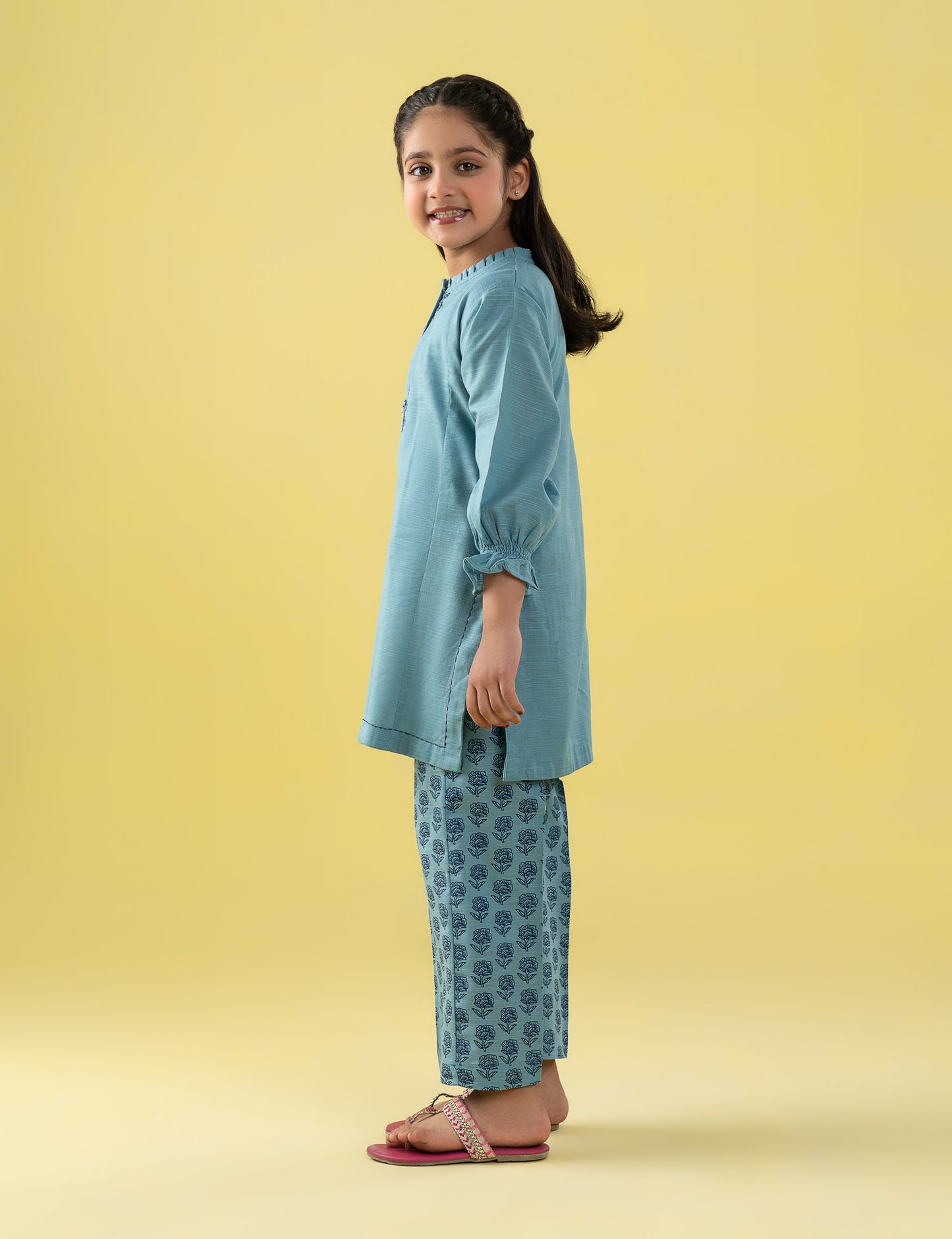 2 PIECE EMBROIDERED SUIT