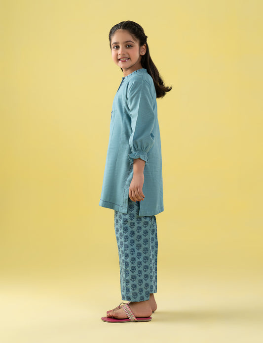 2 PIECE EMBROIDERED SUIT