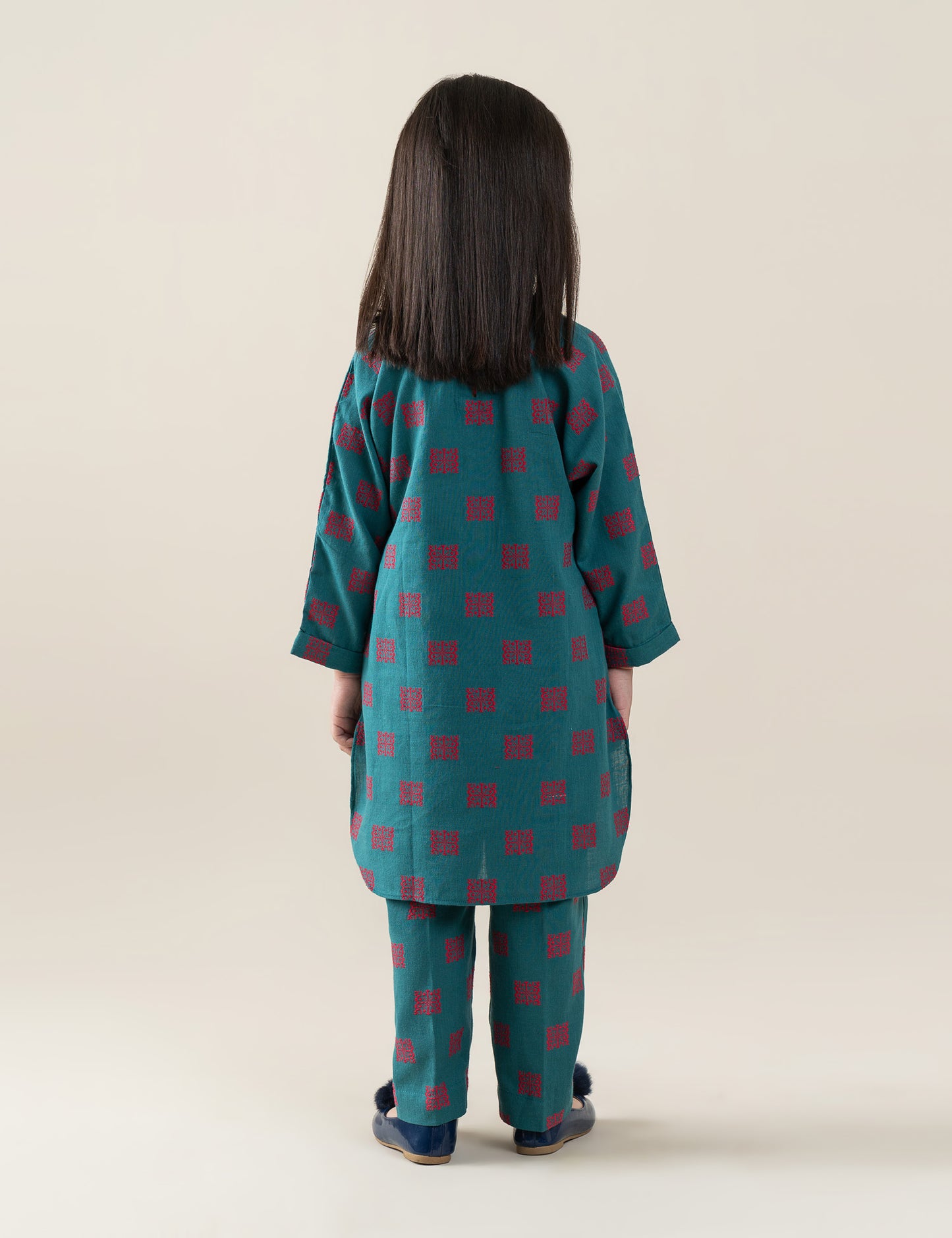 2 PIECE STYLISED JACQUARD SUIT