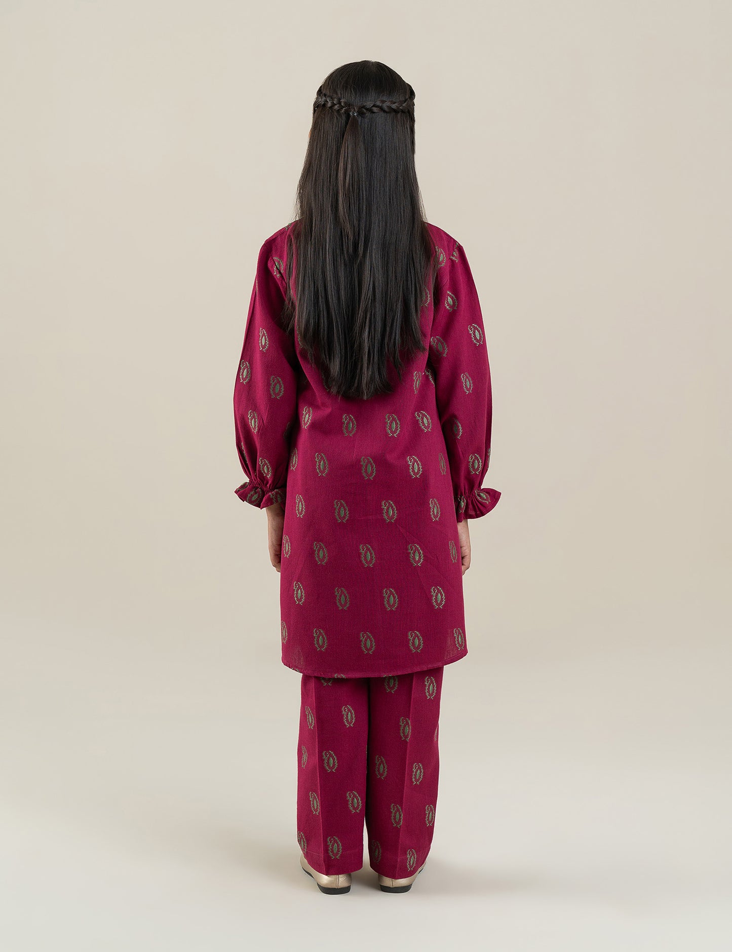 2 PIECE GEORGETTE PRINTED SUIT