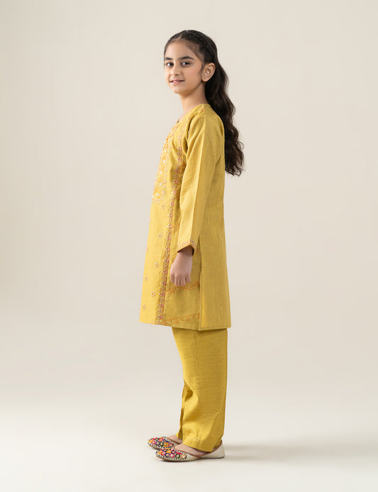 2 PIECE ALLOVER EMBROIDERED SUIT