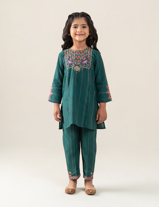 2 PIECE ETHNIC EMBROIDERED SUIT