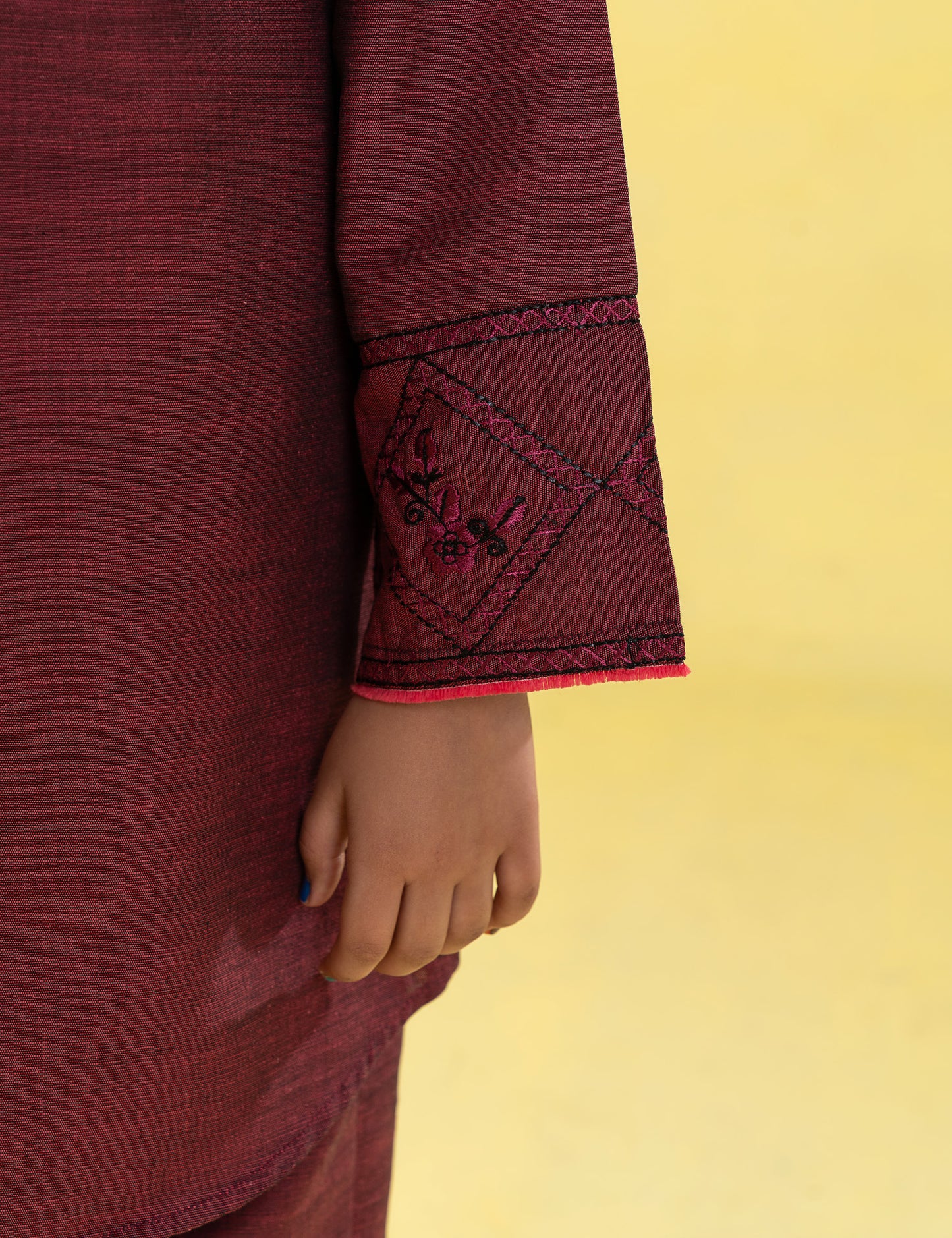 2 PIECE EMBROIDERED SUIT