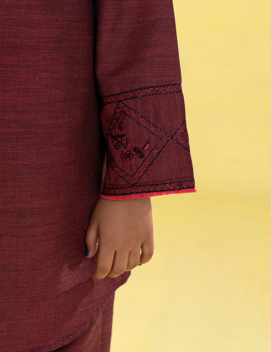 2 PIECE EMBROIDERED SUIT