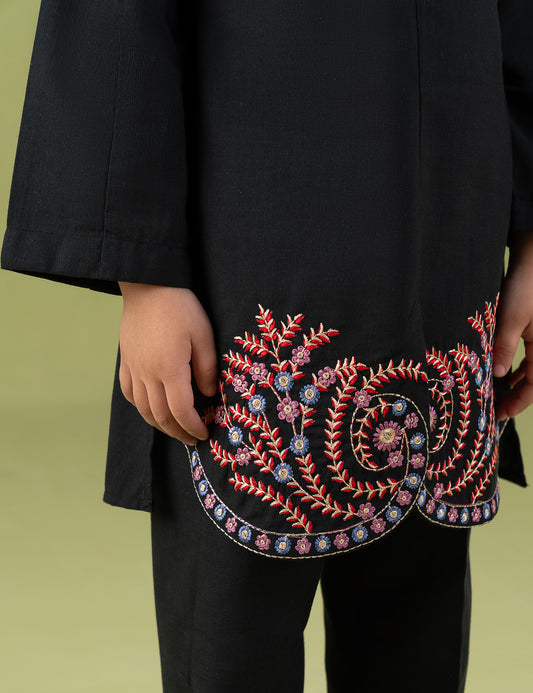 2 PIECE VIBRANT EMBROIDERED SUIT