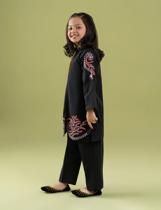 2 PIECE VIBRANT EMBROIDERED SUIT