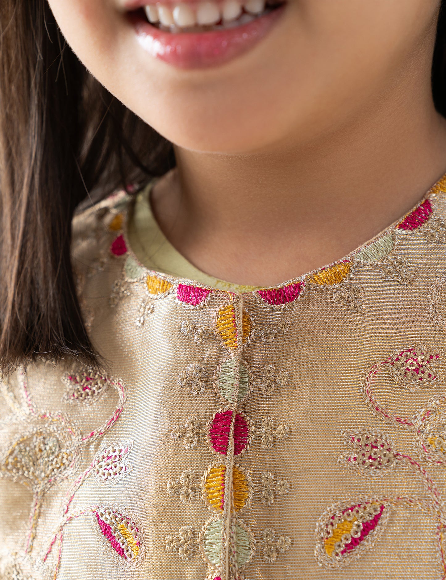 2 PIECE FLORAL EMBROIDERED WAISTCOAT SUIT