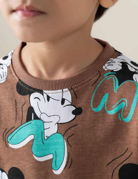 2 PIECE MICKEY MOUSE GRAPHIC SUIT