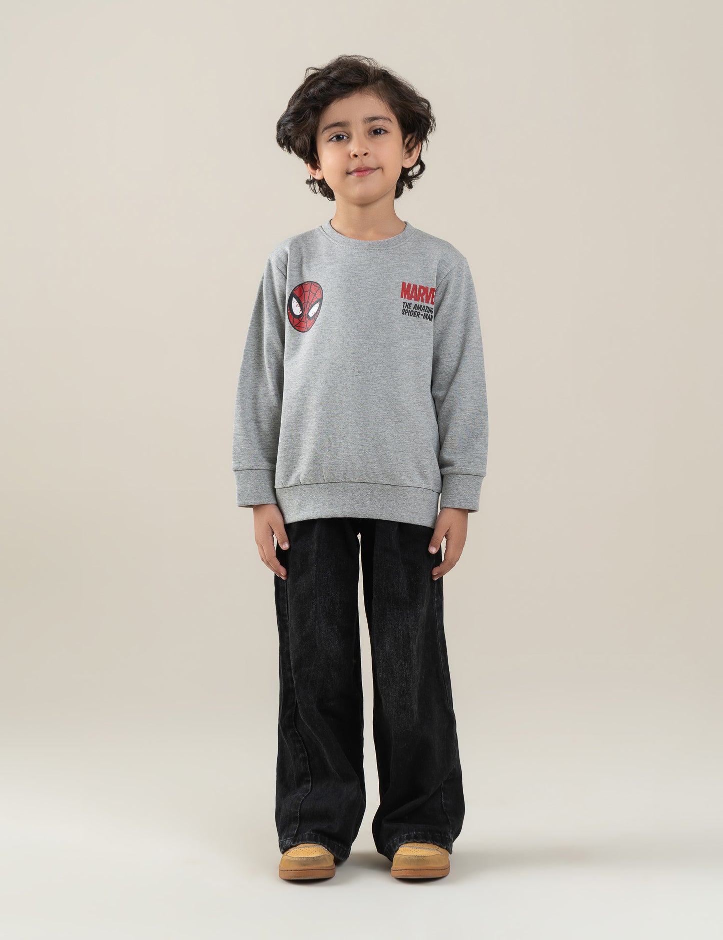 SPIDERMAN GRAPHIC SWEATSHIRT