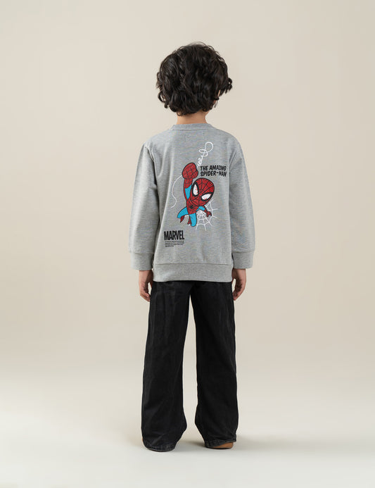 SPIDERMAN GRAPHIC SWEATSHIRT