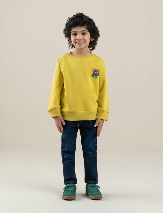 PERFECT HUG PRINTED SWEATSHIRT