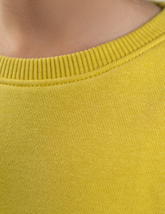 PERFECT HUG PRINTED SWEATSHIRT