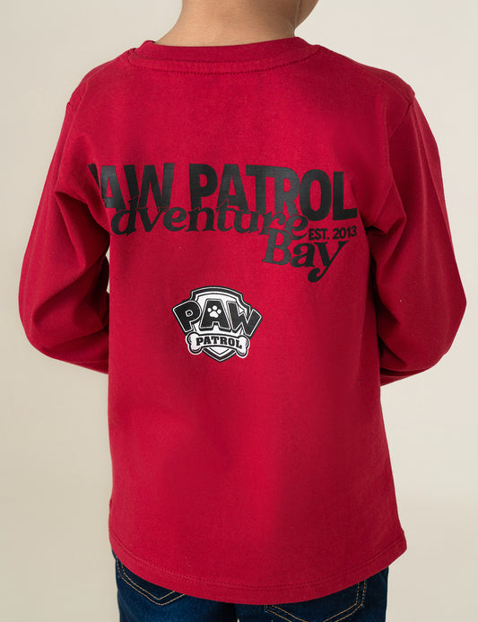 CHASE IS ON THE CHASE PRINTED T-SHIRT