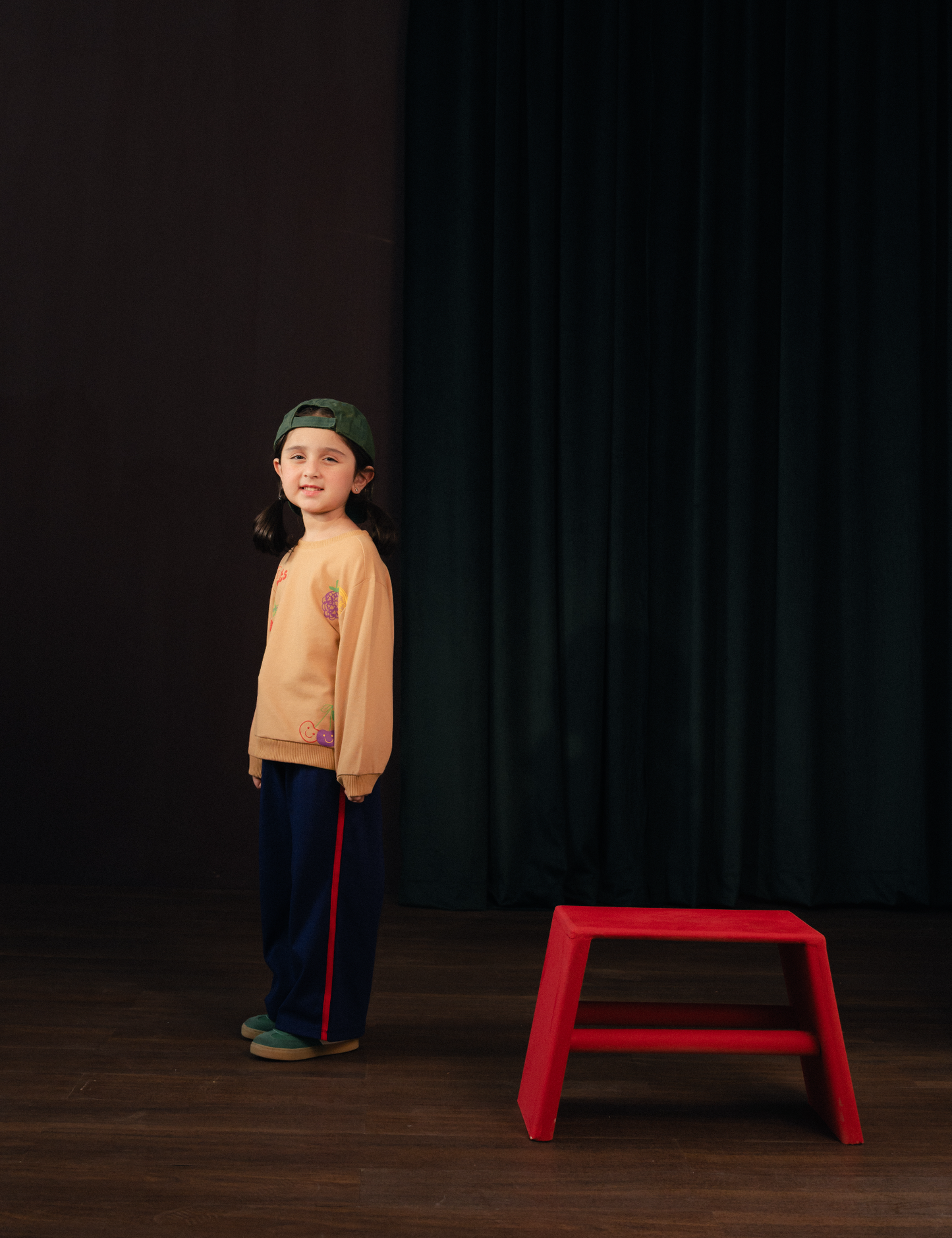 2 PIECE FUN FRUITS GRAPHIC SUIT