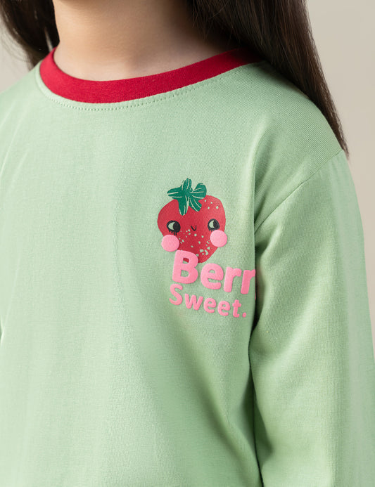 2 PIECE BERRY SWEET GRAPHIC SUIT