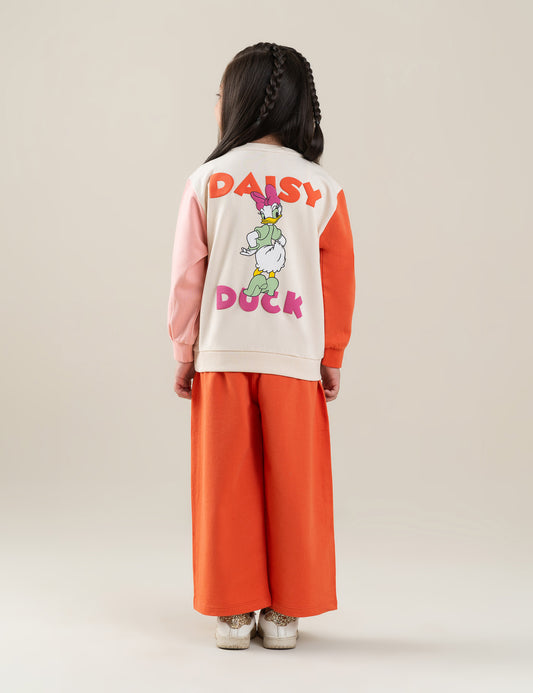 2 PIECE DAISY DUCK GRAPHIC SUIT