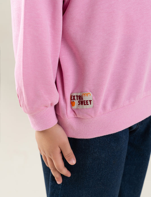 TAKE A JUICE PRINTED SWEATSHIRT