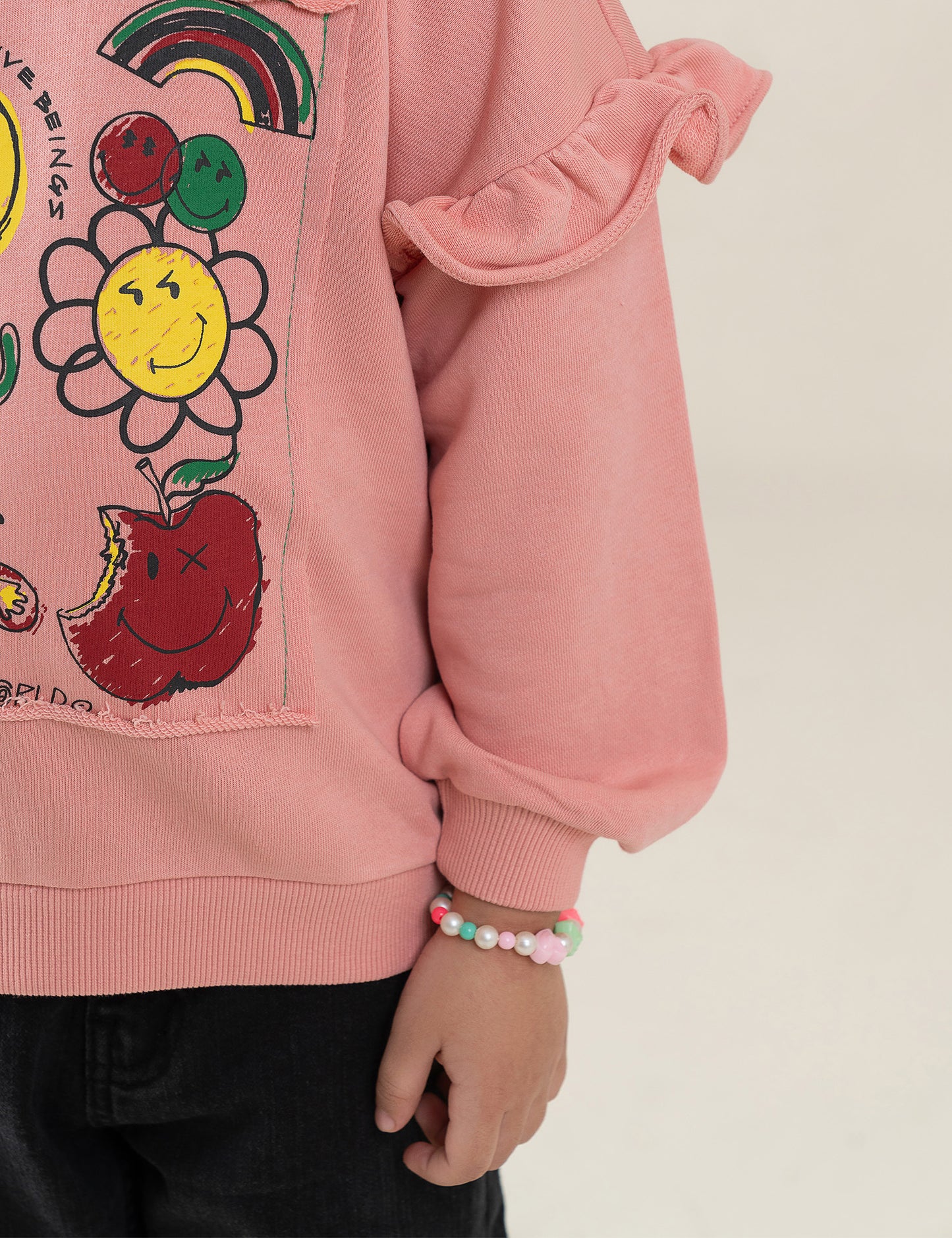 SMILEY WORLD PRINTED SWEATSHIRT