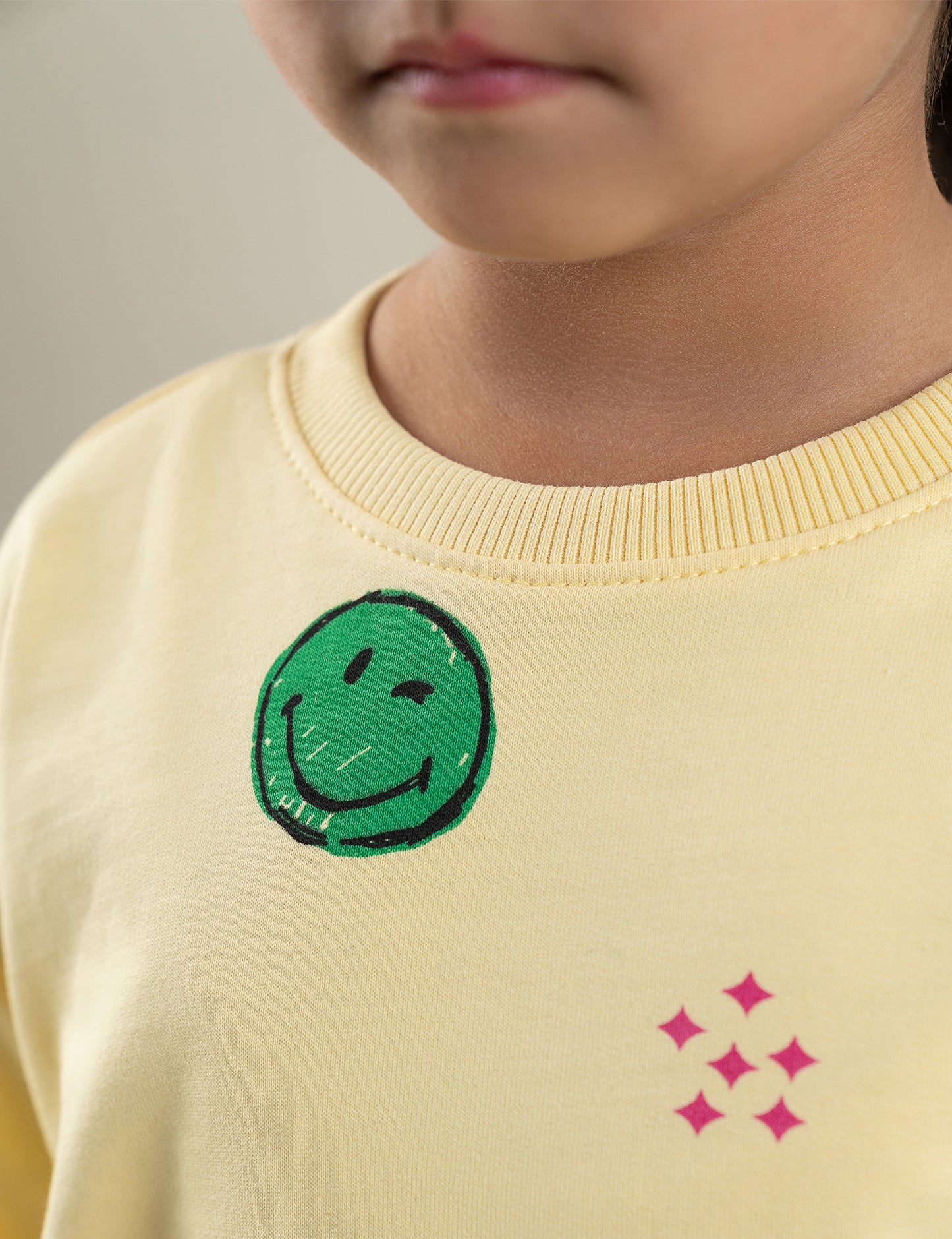 ALWAYS LOVELY PRINTED SWEATSHIRT