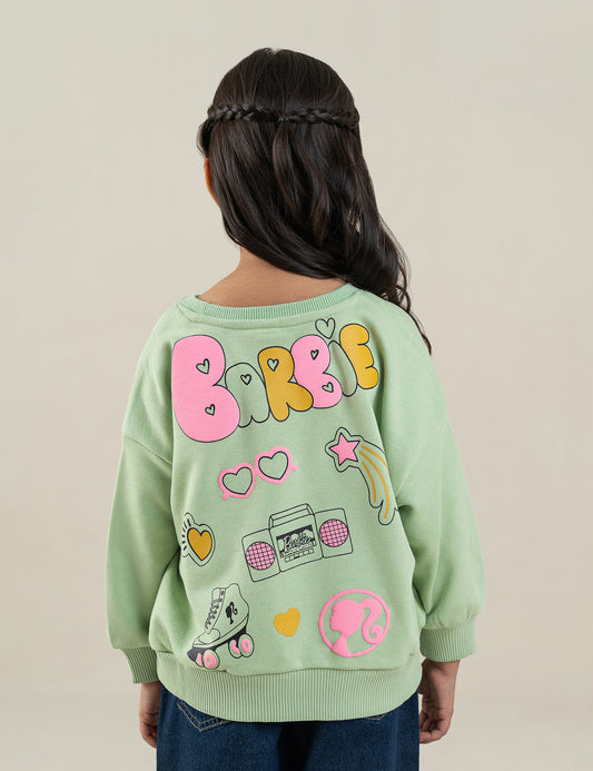 BARBIE PRINTED SWEATSHIRT