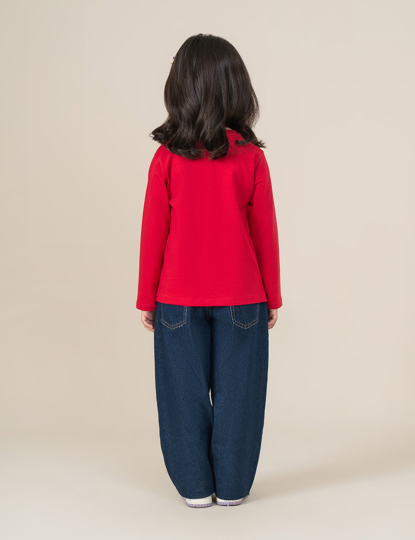 A BRIGHT STRAWBERRY PRINTED T-SHIRT