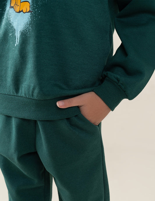 2 PIECE GARFIELD GRAPHIC SUIT