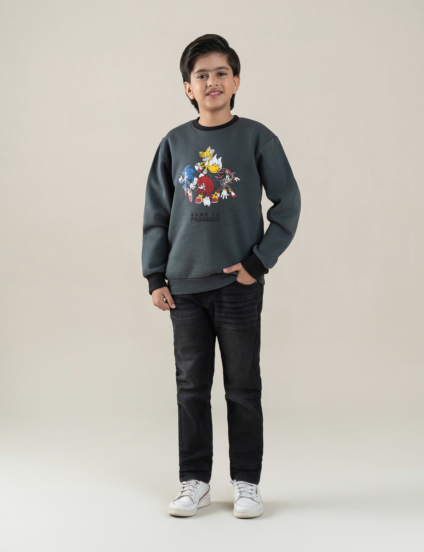 SONIC TEAM GRAPHIC SWEATSHIRT