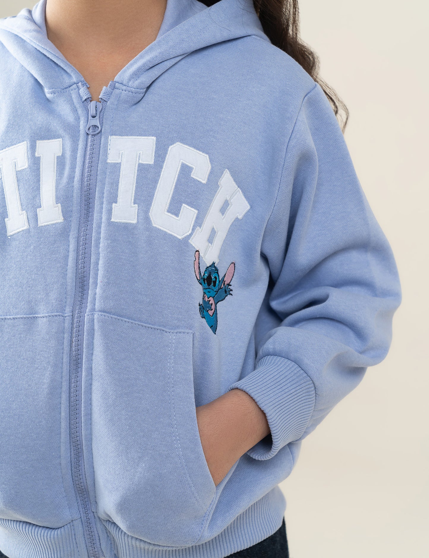 STITCH ZIP-UP HOODIE