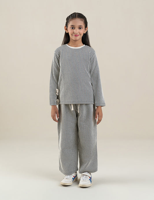 2 PIECE STRIPED SUIT