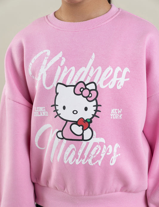 KINDNESS MATTERS GRAPHIC SWEATSHIRT