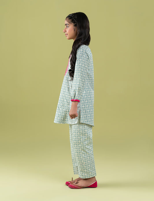 2 PIECE EMBROIDERED SUIT