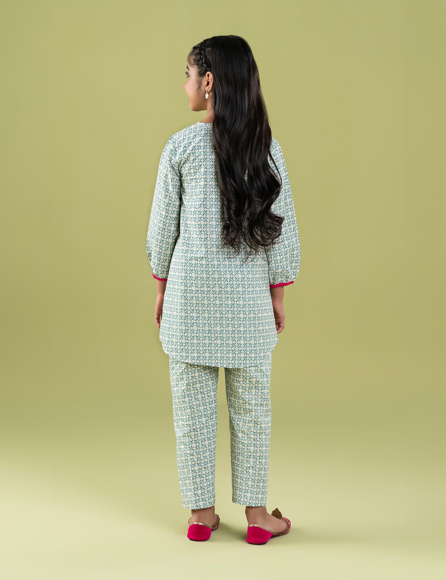 2 PIECE EMBROIDERED SUIT