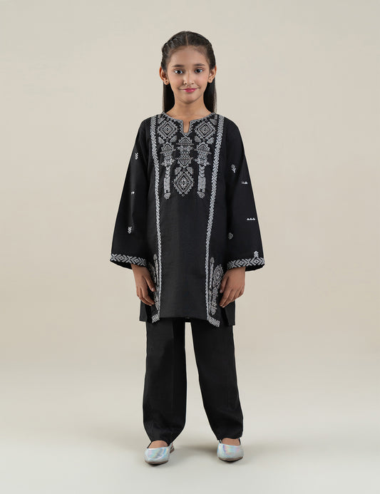 2 PIECE ETHNIC EMBROIDERED SUIT