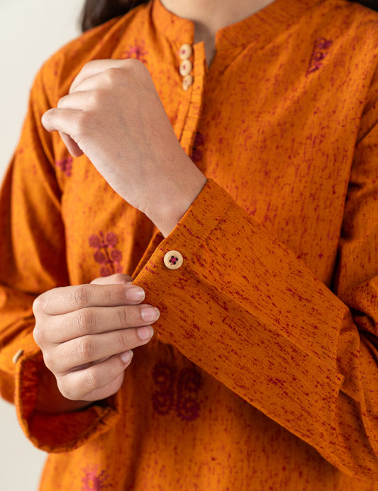 2 PIECE ALLOVER EMBROIDERED SUIT