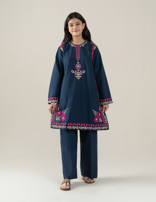 2 PIECE ETHNIC EMBROIDERED SUIT