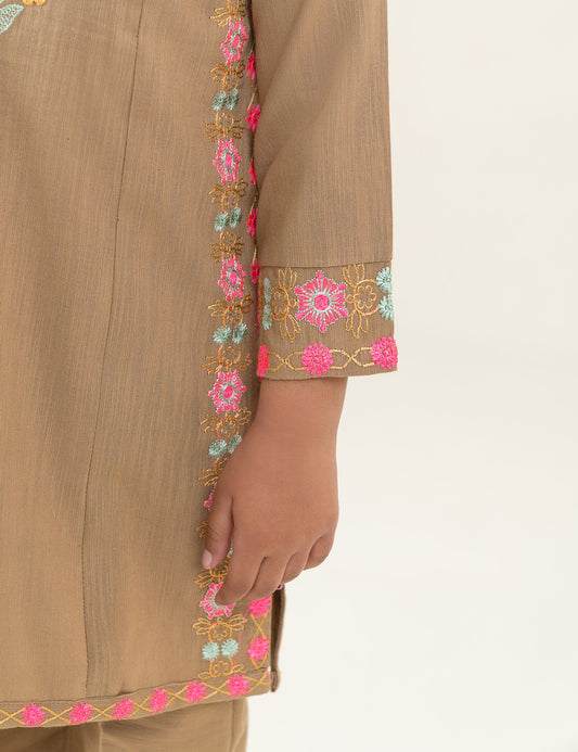 2 PIECE VIBRANT EMBROIDERED SUIT