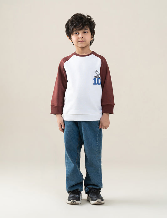 SNOOPY GRAPHIC SWEATSHIRT