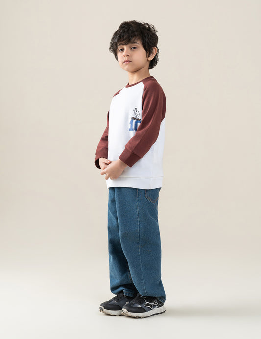 SNOOPY GRAPHIC SWEATSHIRT