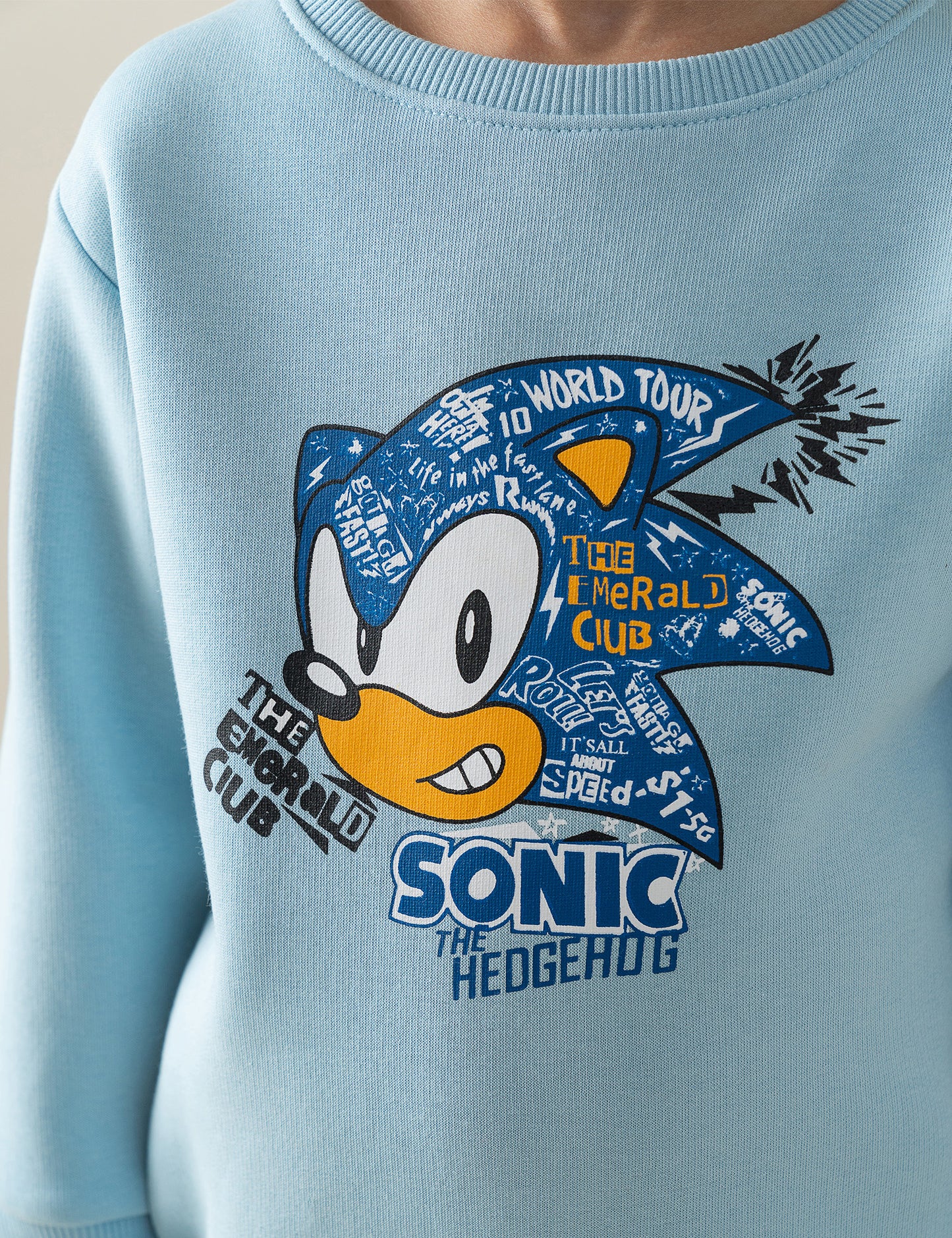SONIC THE HEDGEHOG GRAPHIC SWEATSHIRT