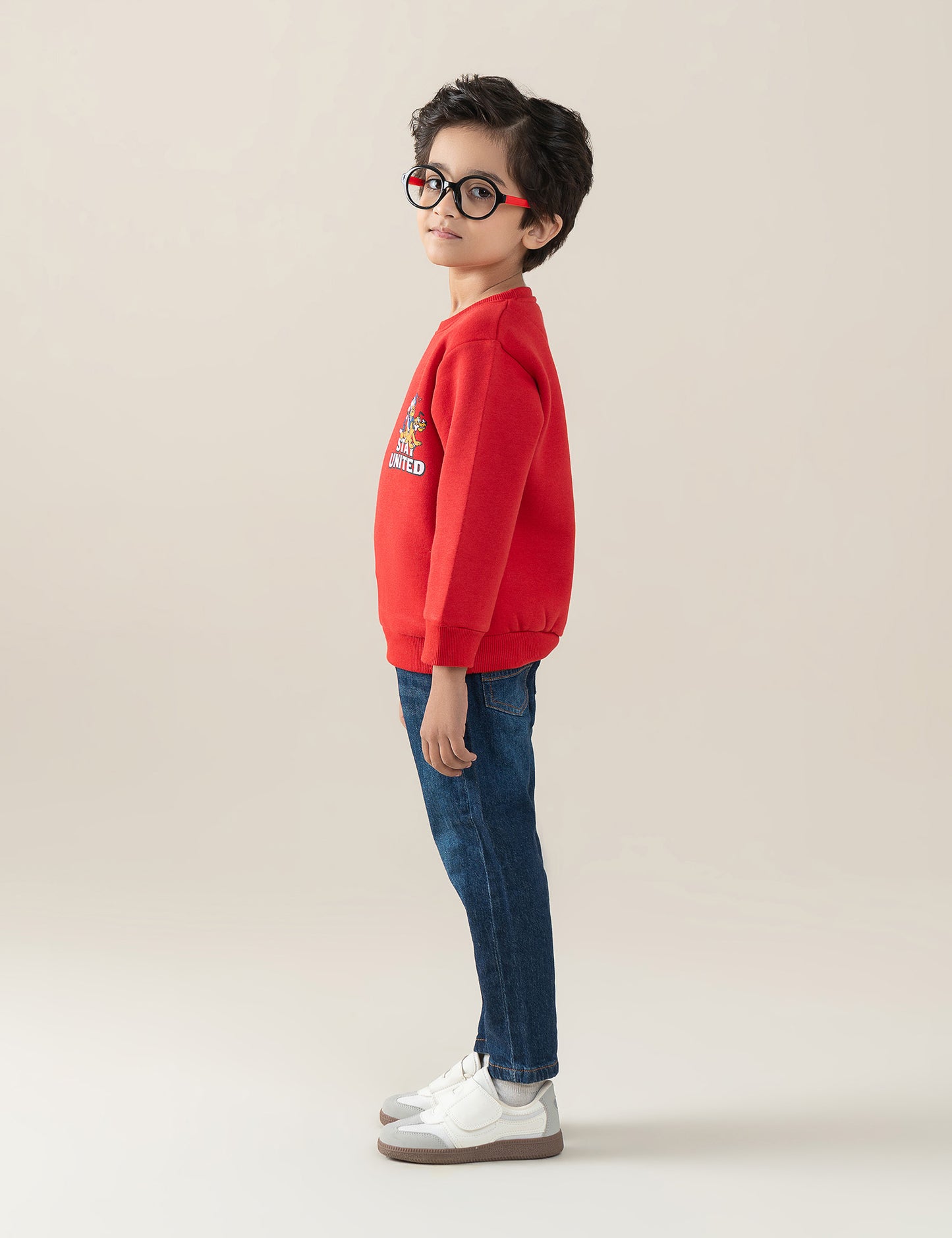 STAY UNITED PRINTED SWEATSHIRT