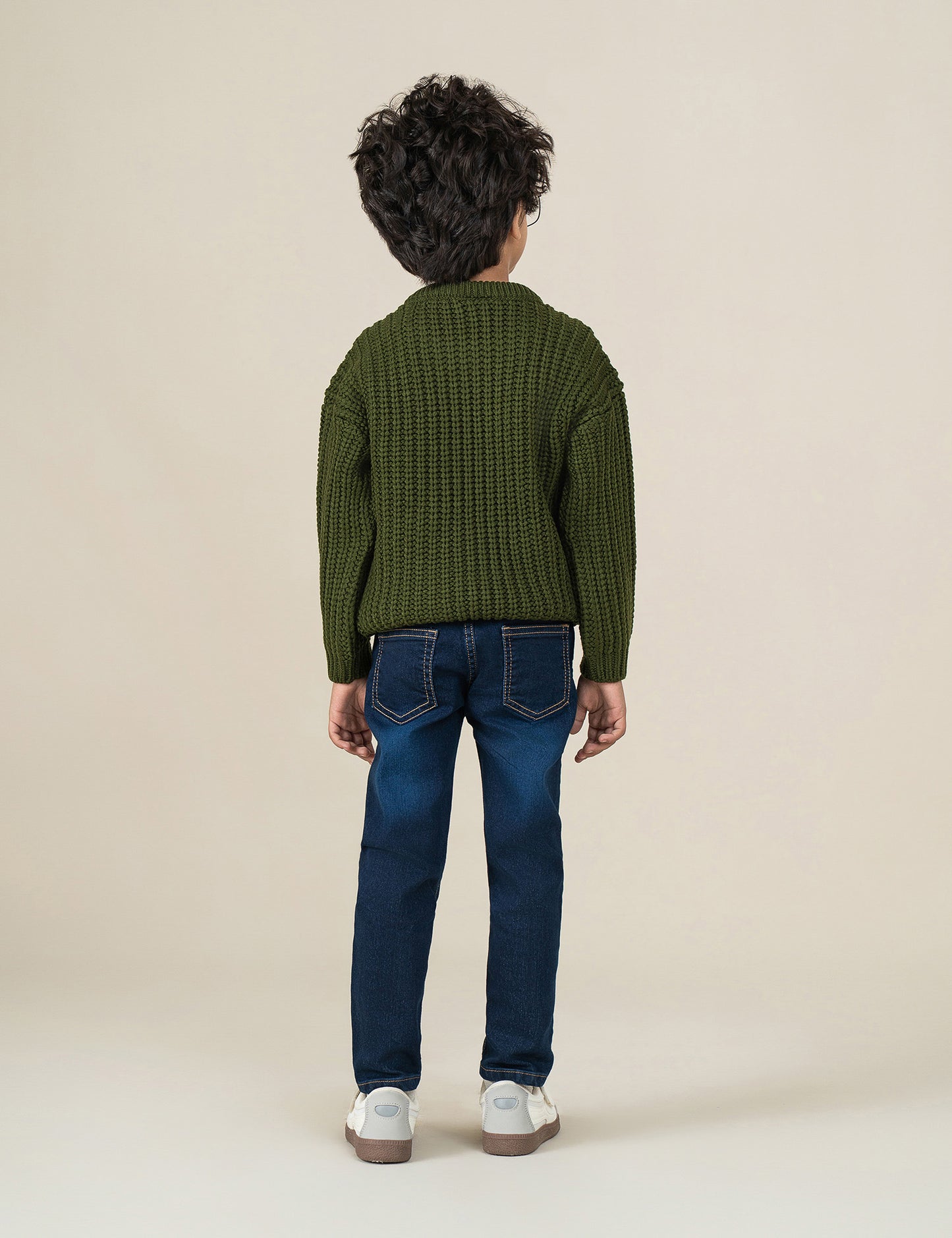 TEXTURED KNIT SWEATER