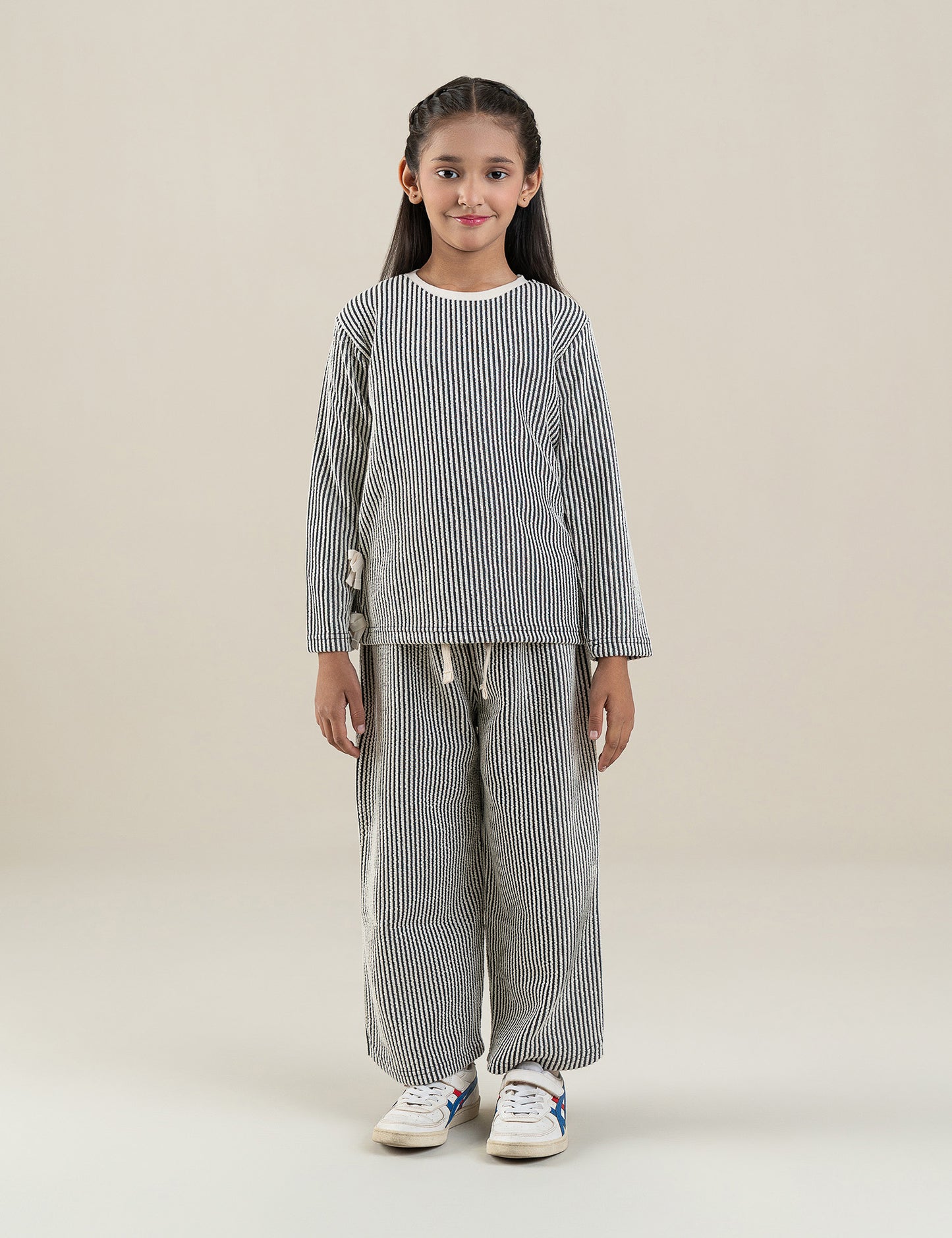 2 PIECE STRIPED SUIT