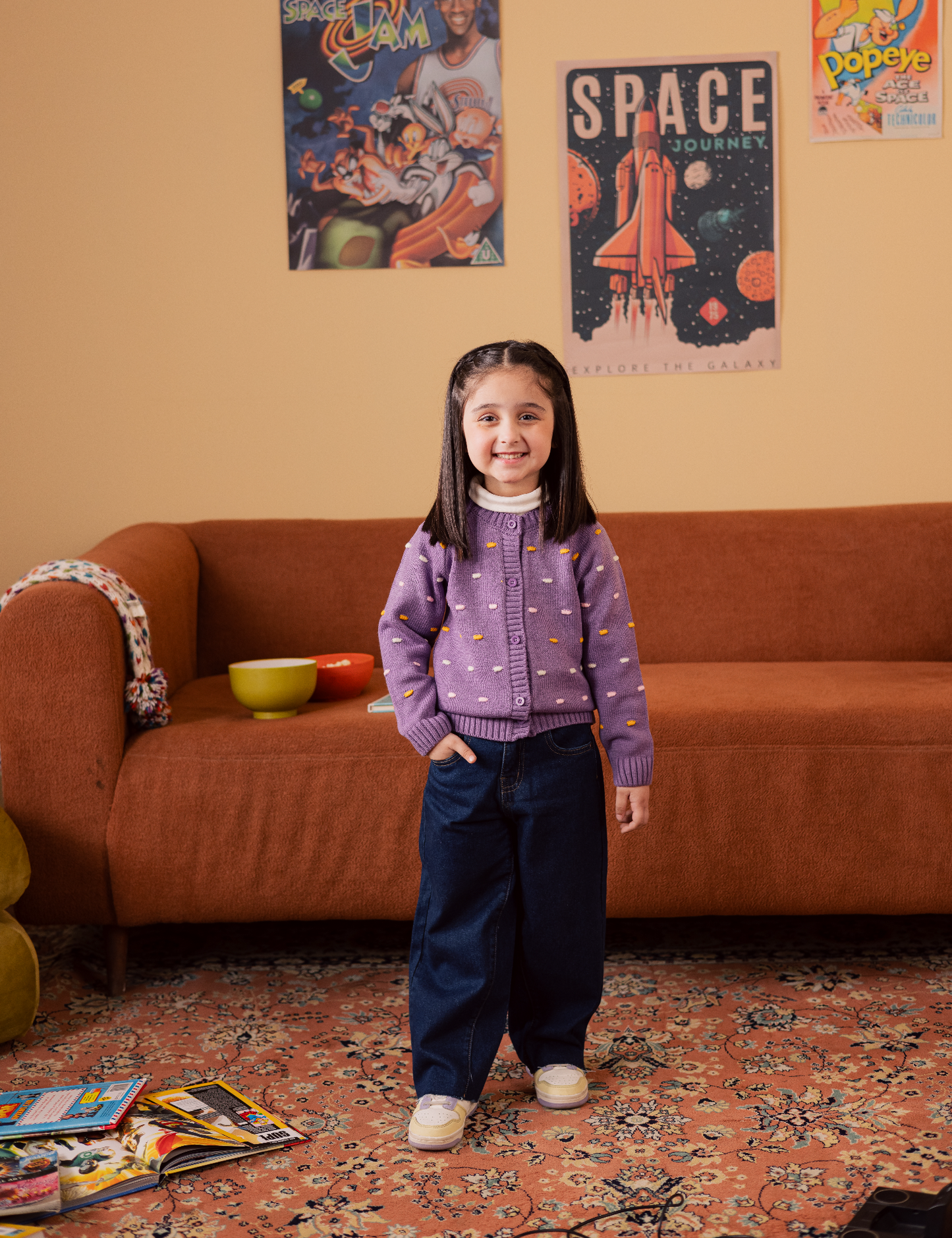 EMBROIDERED CARDIGAN