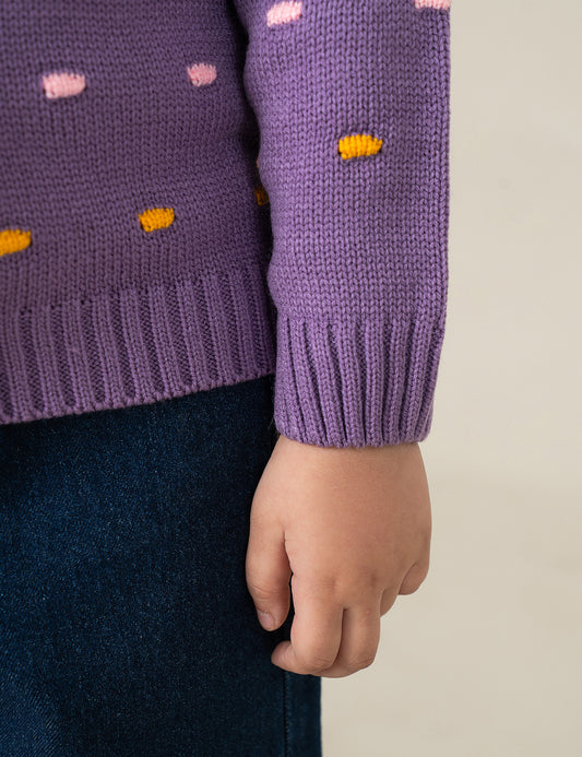 EMBROIDERED CARDIGAN