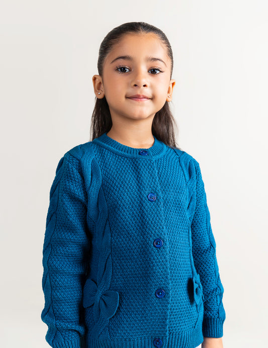 CABLE KNIT CARDIGAN